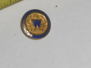 Vtg Westinghouse Electric Corp. 10-year Service Award. LGB 1/10 10K GF. - Picture 1 of 2