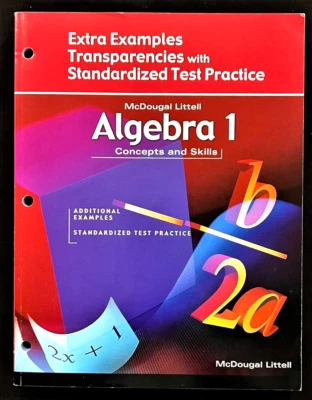Algebra 1: Concepts & Skills - ALTERNATIVE LESSON OPENER - TRANSPARENCY PACKAGE - Image 1 of 4