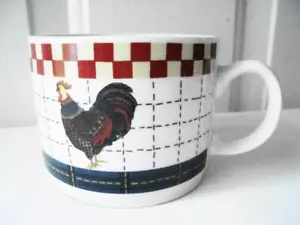 CUP Oneida CALICO ROOSTER Majesticware Chicken Coffee Tea MORE AVAILABLE - Picture 1 of 4