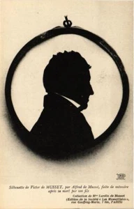 CPA AK Silhouette de Victor de Musset ÉCRIVAIN WRITER (606766) - Bild 1 von 2