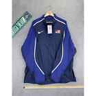 Nike Usa Olympic Track Jacket Mens 3Xl Blue Pro Elite Podium Official Gear Xxxl