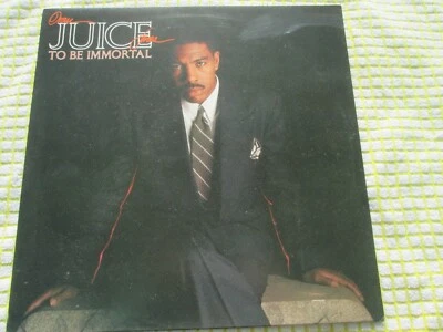 Oran 'Juice' Jones To Be Immortal CBS 466004 + Inner Lyric Sleeve Vinyl Album LP - Image 1 of 4