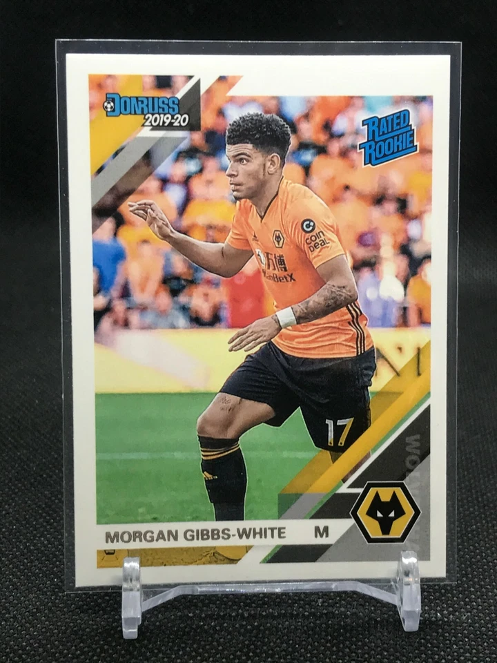 2019-20 Chronicles Donruss Rated Rookie #196 MORGAN GIBBS-WHITE Wolverhampton - Image 1 of 1
