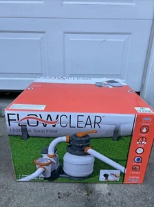 Bestway 58663E Flowclear 1500 gal. Sandfilterpumpe - Bild 1 von 3