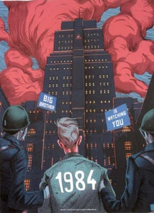 Oliver Bonhomme - 1984 Druckposter Mondo Künstler Flaschenhals - Bild 1 von 4