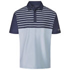 Mens Golf Polo Shirt Stuburt Princeville Breathable Lightweight Short Sleeve Top