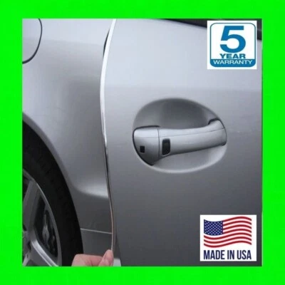 PARA ALFA ROMEO CROMO BORDE PUERTA 15 FT PROTECTOR PROTECTORES MOLDURA KIT ROLLO  Foto 1 de 4