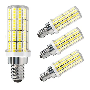 4 Pack E12 20W5000k Led Chandelier Light Bulbs 5000k for Chandeliers,Ceiling Fan - Picture 1 of 6