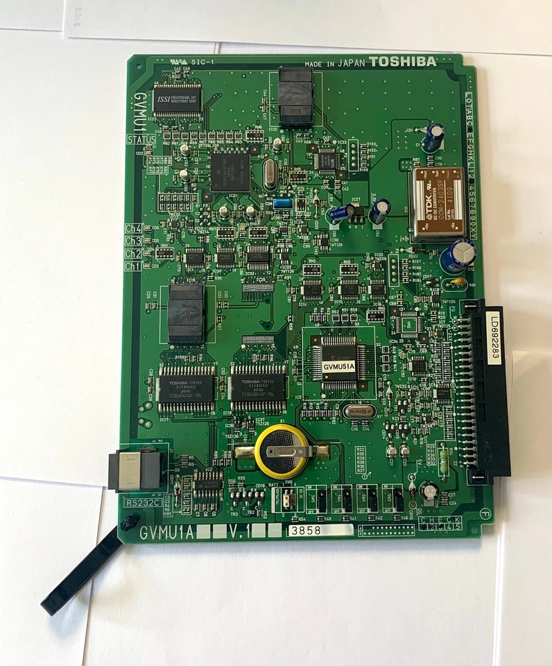 Toshiba Strata GVMU1A CTX28 Voice Mail Card V.1 - Image 1 of 1
