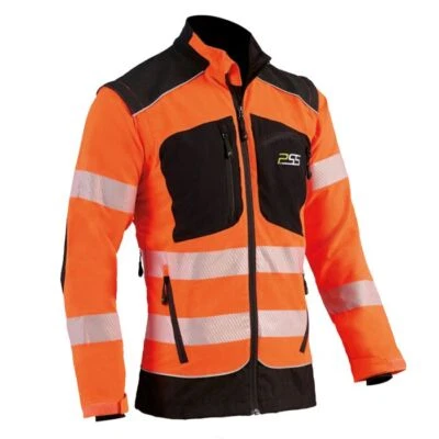 PSS Funktionsjacke X-treme Vario orange/schwarz Gr. S-XL Klasse 2 Forstjacke