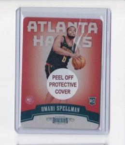 OMARI SPELLMAN 18-19 PANINI DOMINION RED PARALLEL ROOKIE-SERIAL #/49-GO 'NOVA - Bild 1 von 23