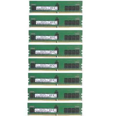 Samsung 128GB (8X16GB) DDR4 2933MHz ECC Registered  Memory Ram M393A2K43CB2-CVF - Image 1 of 4