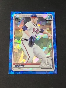 2020 Bowman Draft Sapphire 1st BD-16 Base Jared Shuster Braves Prospect Rookie - Bild 1 von 2
