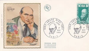 FRANCE 1969 FDC ANDRE GIDE YT 1594 - Picture 1 of 1