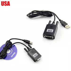 RS232 RS-232 Serial to USB 2.0 PL2303 Cable Adapter Converter for Win 7 MAC OS - Picture 1 of 3