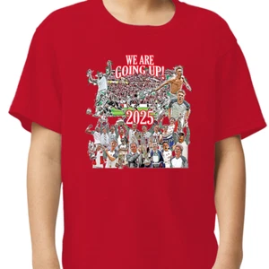 Sunderland Promoted 2025 Kids T-Shirt Tee Design 2 Fans T-Shirt 3-13 Years - Picture 1 of 12