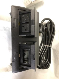 Wiremold Worksurface Portal Outlet-Aux DIY Pop Up Hub- New! Made In USA - Picture 1 of 6