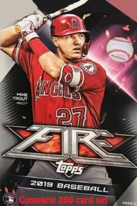 Juego completo de 200 cartas Topps Fire 2019 - Imagen 1 de 1