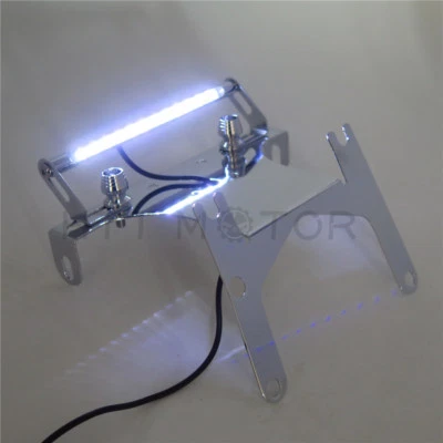 Хромированный светодиодный нейтрализатор крыла аккуратный хвост для 2006-2007 Suzuki GSXR 600 / GSX-R750 - Изображение 1 из 4