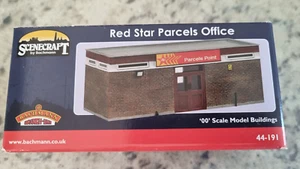 Bachmann Scenecraft 44-191 Red Star Parcels Office OO Gauge - Foto 1 di 2