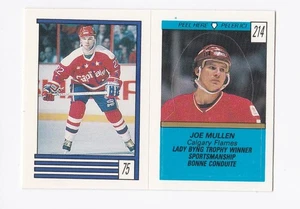Pegatinas O-Pee-Chee 1989-90 #75 Dino Ciccarelli 214 Joe Mullen Capitales Llamas - Imagen 1 de 2