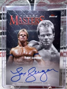 2025 Topps Finest WWE Lex Luger FINEST MASTERS AUTOGRAPH on Card WWF/WWE LEGEND - Picture 1 of 17