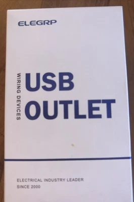 Usb Charger Wall Outlet Usb Receptacle With Type A & Type C Usb Ports 15 Amp - Image 1 of 2