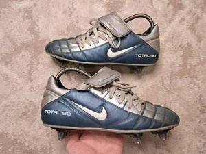 Nike Total 90 Shift Vintage Soccer Cleats Football Boots Sz 8.5 US / 7.5 UK - Picture 1 of 24