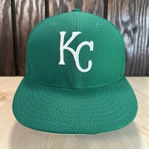 Kansas City Royals Hat St Patricks Day Green 7 1/2 Batting Practice New Era 5950 - Picture 1 of 13