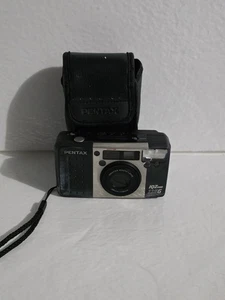 Pentax IQZoom 115G Date Point & Shoot Panorama 35mm Film Camera with Case - Picture 1 of 4