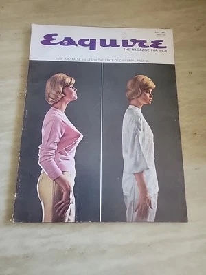 Esquire For Men May, 1963 True And False Values In The State Of California Foto 1 de 2
