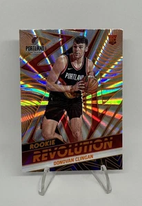 2024-25 REVOLUTION DONOVAN CLINGAN SUNBURST ROOKIE #/75 SP TRAIL BLAZERS - Picture 1 of 2