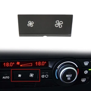 Black AC Button Climate Control Panel Fan For 08-15 E84 Brand New - Picture 1 of 6