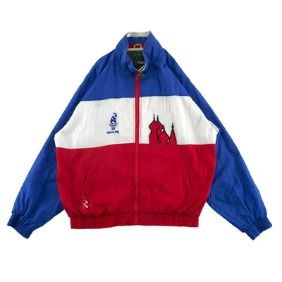 Cortavientos vintage Atlanta 1996 Juegos Olímpicos Rusia - L Foto 1 de 2