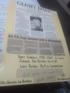GERRY BOWLER PORTSMOUTH FC PLAYER - Picture 1 of 1
