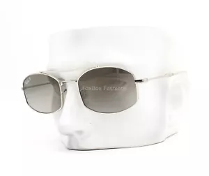 Ray-Ban Sunglasses RB 3719 003/M3 Polished Silver Light Gray Polarized w/case - Picture 1 of 10