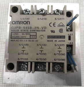 Omron G3PB-545B-3N-VD Solid State Contactor - Picture 1 of 4