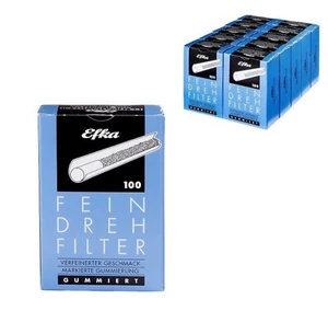 Efka Drehfilter blau 8mm  10 Päckchen á 100 Filter insgesamt 1000 Stück - Bild 1 von 1