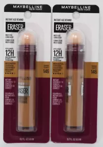 Maybelline Instant Age Rewind Eraser Concealer 146 TEINTE Med/Full Lot of 2 - Picture 1 of 2