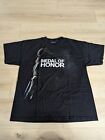 T-shirt noir homme Medal of Honor XL RARE X-Large 