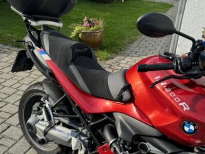 Assento BMW R1200R 2006-2014 Top Sellerie França Conforto Gel/Calor/Baixo Novo SGCR126 - Imagem 1 de 3