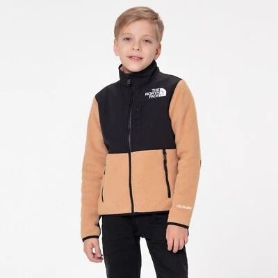 NUEVO $130 TNF The North Face Niños Denali Niño Polartec Chaqueta Polar M/10 Beige Foto 1 de 4
