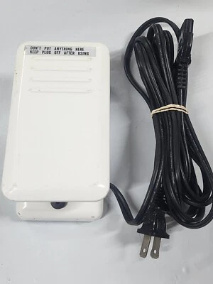OEM SEWING MACHINE FOOT CONTROL  PEDAL YDK YC-50J 819J CONNECTOR KS-1206  J3.2 - Image 1 of 4