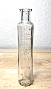 Antique 1920s ABM Medicine Bottle SAILOR WHITE'S SUPREME Liniment Rub New York - Picture 1 of 10