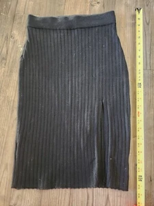 abercrombie fitch Black Skirt W/Slit Size SP Mid (Soft A&F Collection) - Picture 1 of 4
