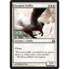 4x MTG: Sunspire Griffin - White Common - Return to Ravnica - RTR - Magic Card