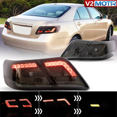 Par de lanternas traseiras de LED VLAND para Toyota Camry XV40 2006-2011 conjunto de lâmpadas de freio traseiras - Imagem 1 de 4