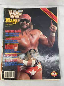 WWF Magazin (Juli 1988) Macho Man Randy Savage 1. Welttitel 5/1 - Bild 1 von 8