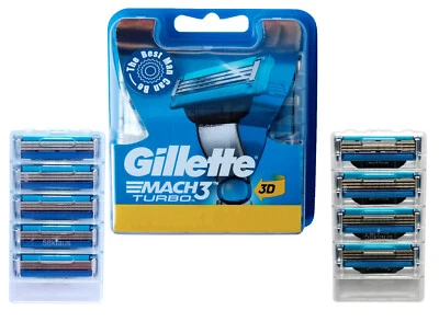 Gillette Mach3 Turbo 3D razor blades in tKh without packaging 4 5 8 10 12 15 16 20 - Image 1 of 4