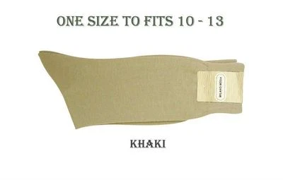 Мужская высокого качества однотонный платье носки один размер 10 ~ 13  - Изображение 1 из 4